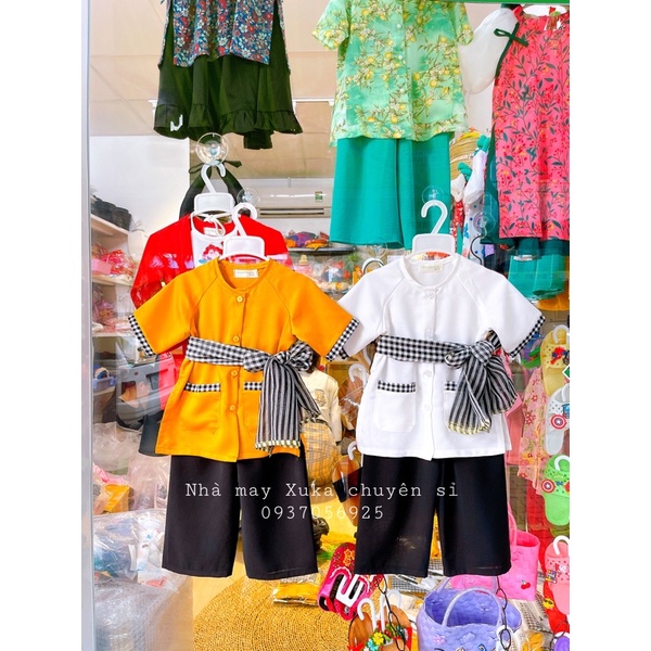 Khăn rằn chụp ảnh cho bé 🌾