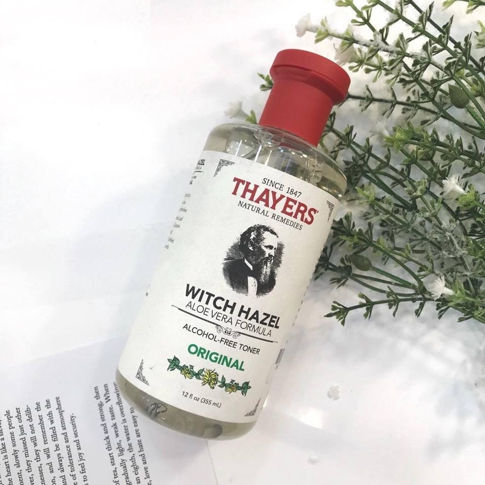 Nước Hoa Hồng Không Cồn Thayers Original 355ml Alcohol - Free Toner Original + Tặng 1 bông tẩy trang 80 miếng