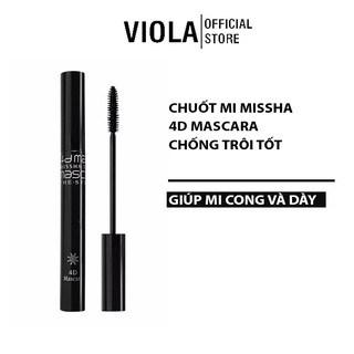Chải mi missha dày mi the style 4d mascara 6g