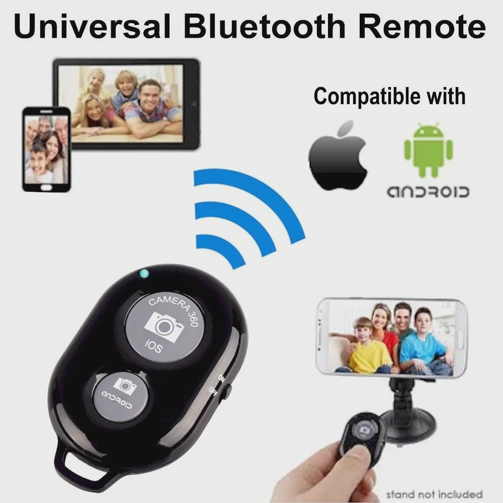 Nút bấm điều khiển chụp ảnh từ xa qua bluetooth cho điện thoại IOS Android