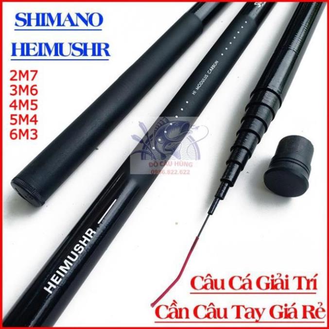 CẦN CÂU TAY SHIMANO - DAIWA 3H-4H, HÀNG CHẤT LƯỢNG, MẪU MÃ ĐẸP. CẦN ĐƠN. ĐỒ CÂU HÙNG ĐỒ CÂU CHẤT LUONG 🐋