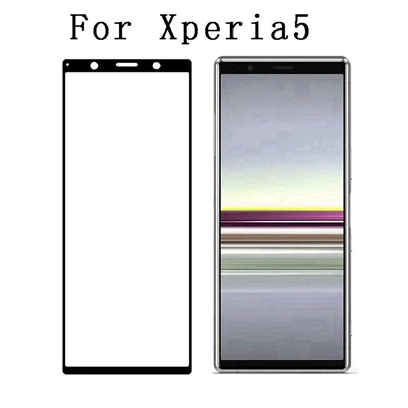 Kính Cường Lực 5d/9d Bảo Vệ Toàn Màn Hình Cho Sony Xperia 5