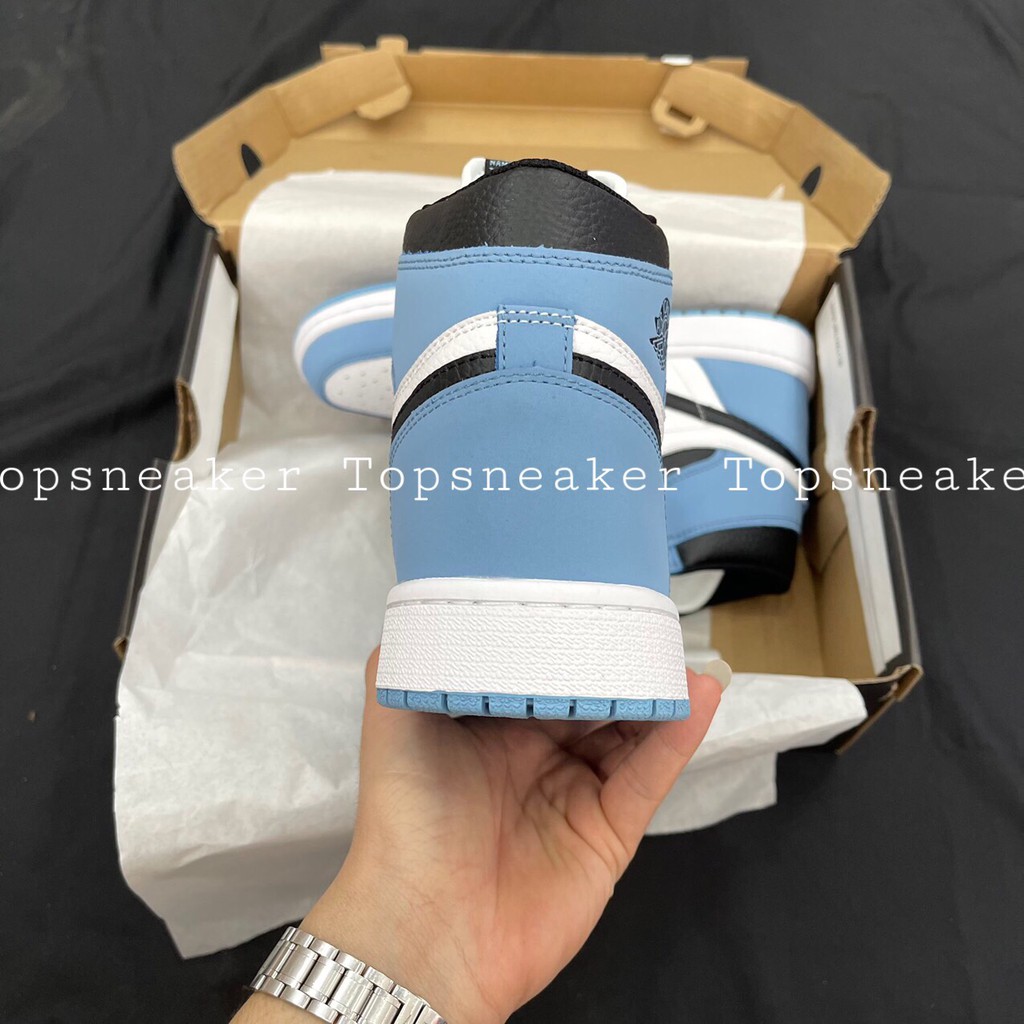 [Mã FAGREEN245 giảm 10% tối đa 30K đơn 99K] Giày Sneaker Jordan Xanh Dương Logo Đen Full Box Phụ Kiện Freeship | BigBuy360 - bigbuy360.vn