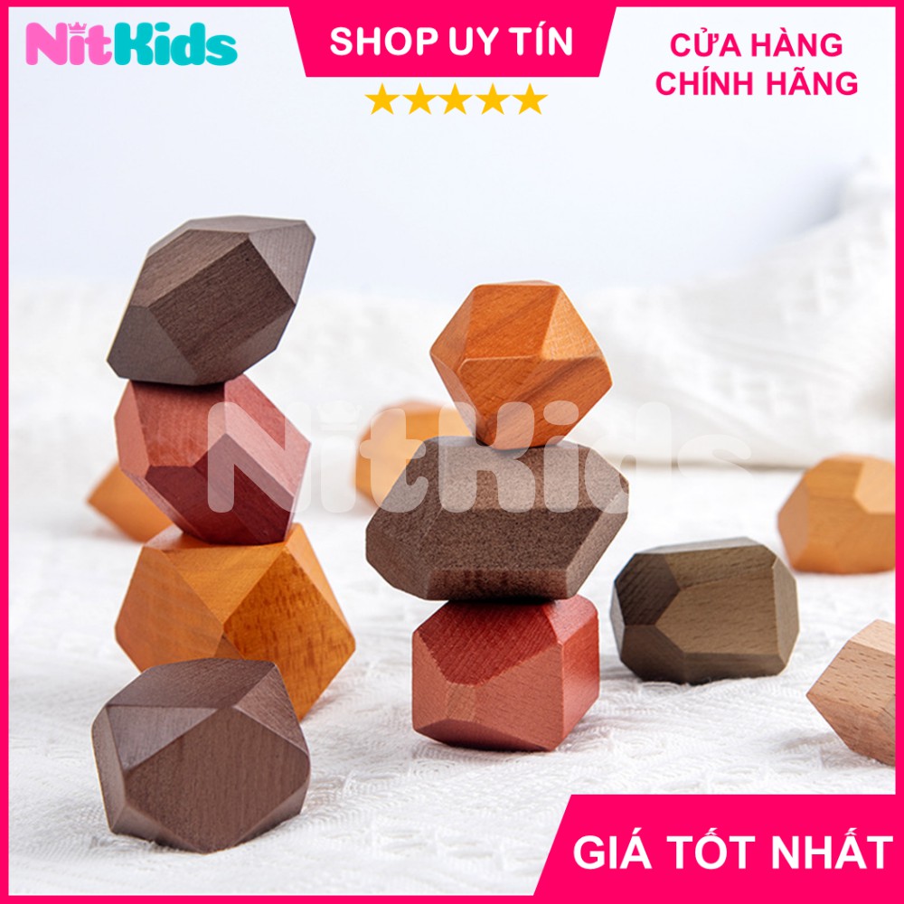 Bộ Đá Gỗ Xếp Hình Nghệ Thuật, Đồ Chơi Sáng Tạo Cho Bé 3 Tuổi, Phát Triển Kỹ Năng Thủ Công, Mỹ Thuật