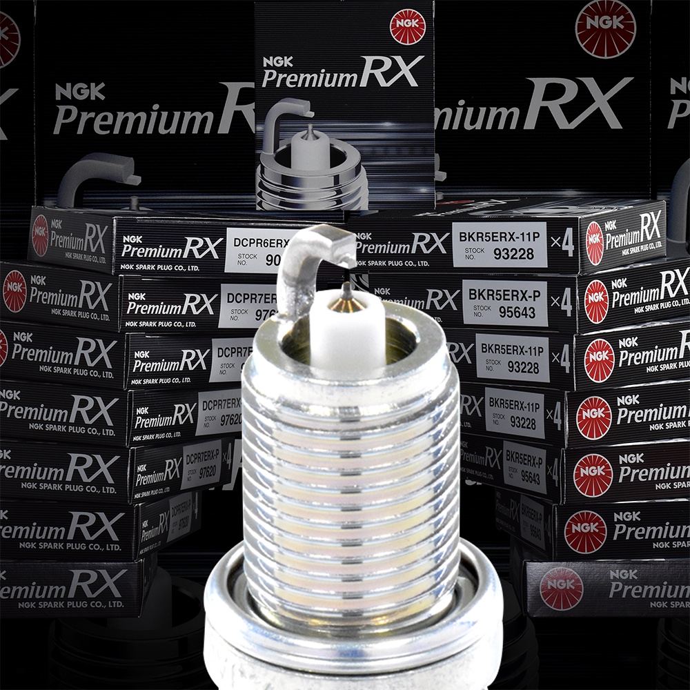 Bugi NGK Ổ cắm RX Ruthenium cao cấp nâng cấp 1 đầu sản xuất tại Nhật Bản