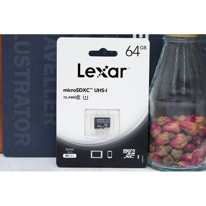 Thẻ nhớ 64GB Micro SDXC C10 LEXAR (không kèm Adapter)