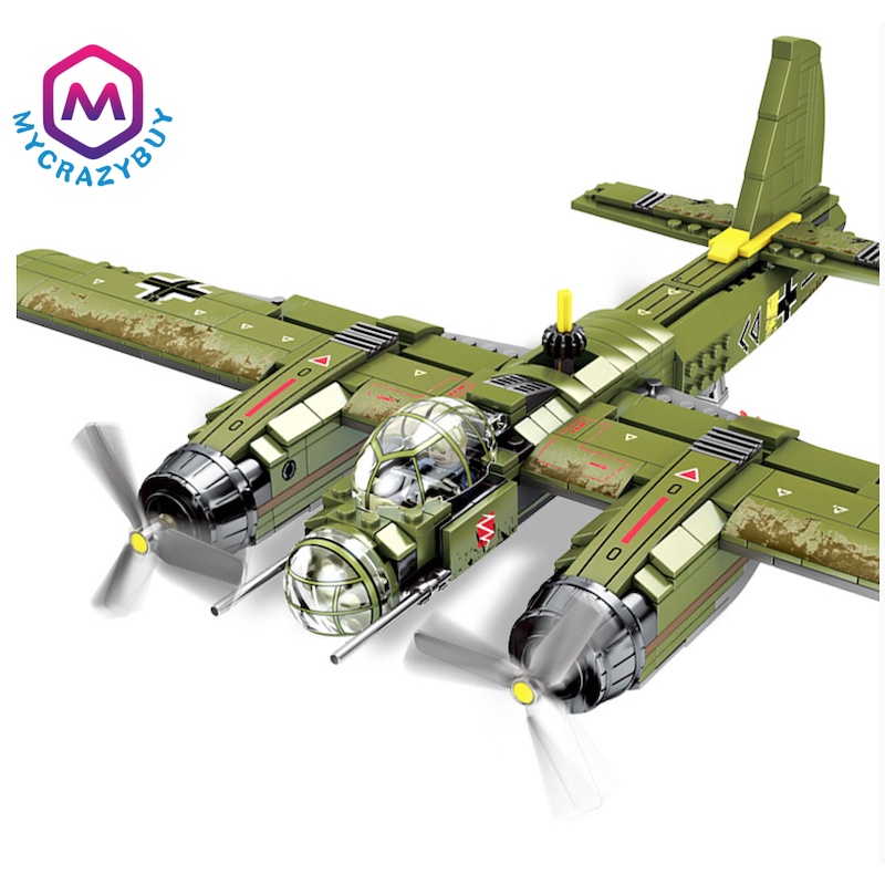 Bộ 559 Mô Hình Máy Bay Chiến Đấu Junker JU-88 Mới