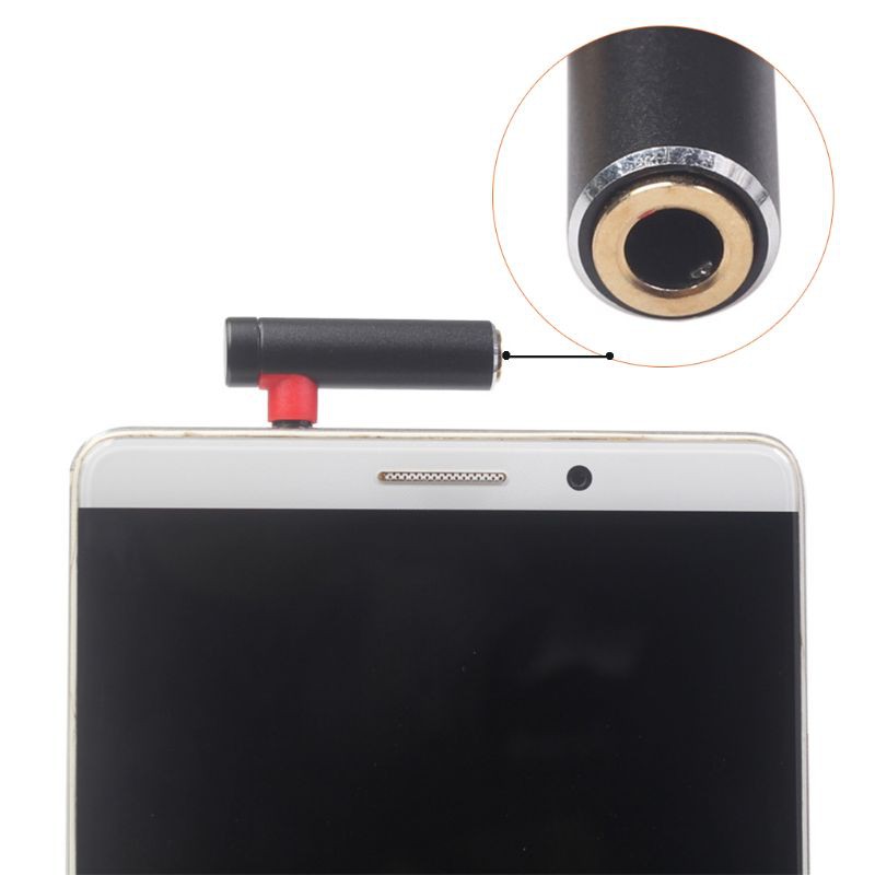 Cáp Chuyển Đổi Male Sang Female 90 Độ Hình Chữ L 3.5mm