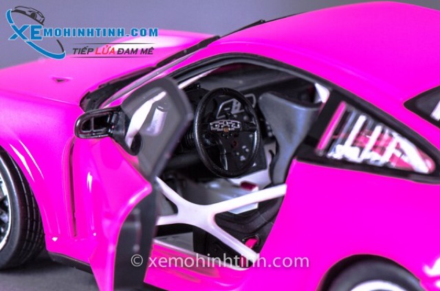 Xe Mô Hình Porsche 911 Gt3 Cup 1:18 Welly ( Hồng )