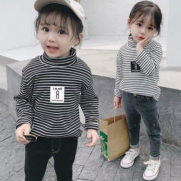 Bộ Quần Áo Lót Cổ Cao Ấm Áp Mềm Mại Hợp Thời Trang Cho Bé