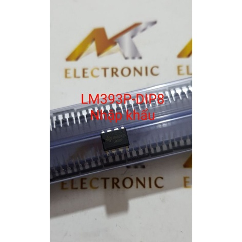 LM393P LM393 DIP8 IC thuật toán Nhập khẩu