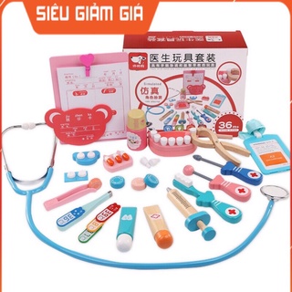 Bộ bác sĩ nha khoa bằng gỗ cho bé