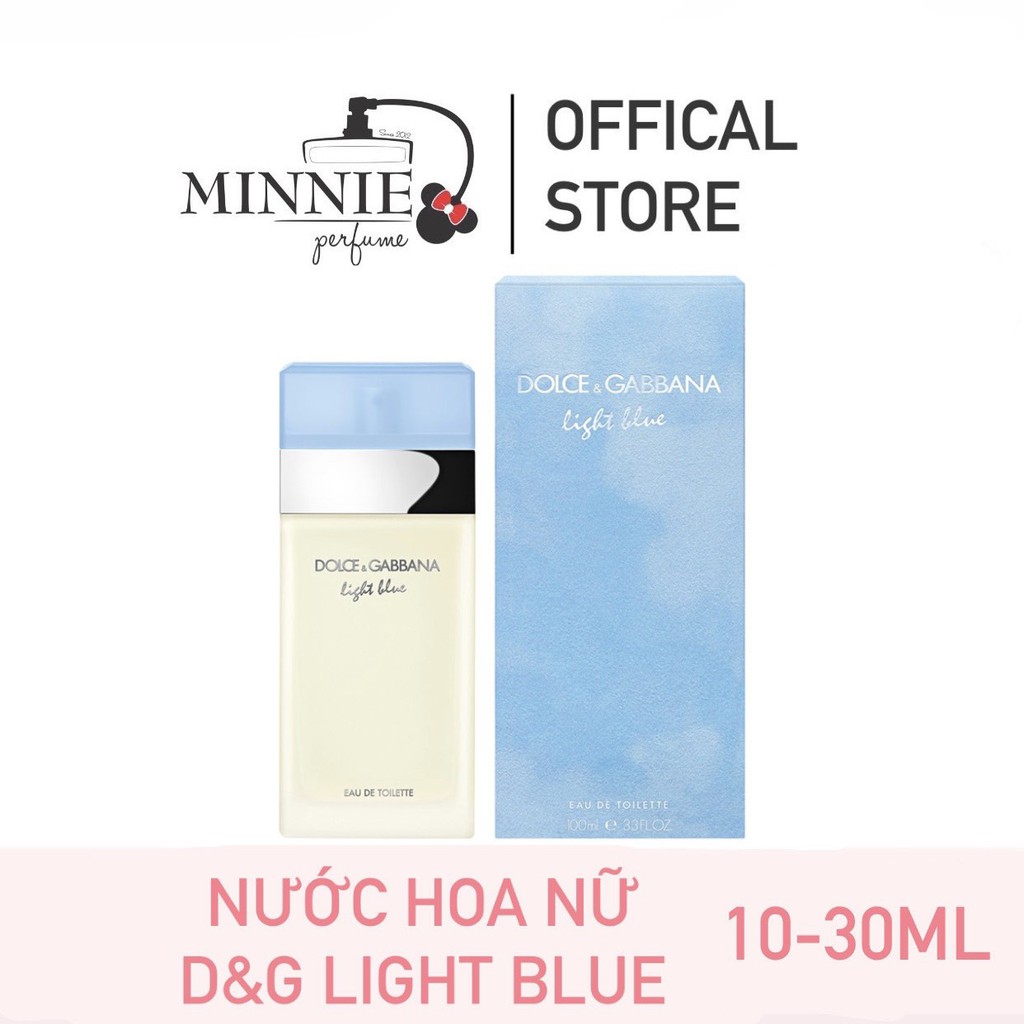 [ Mẫu thử ] Nước hoa D&G Light Blue Nữ | Thế Giới Skin Care