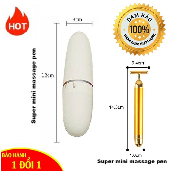 (Quà Tặng Kèm Thêm) Combo 02 Massage Mini Cầm Tay FS1097