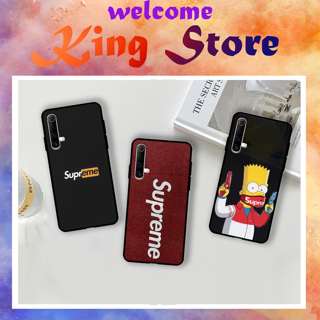 [Sale] Ốp lưng Realme 5/Realme 5i/Realme 5 Pro/Realme 6/Realme 6 Pro in hình logo ŞUPŘĒMĚ cực sang trọng