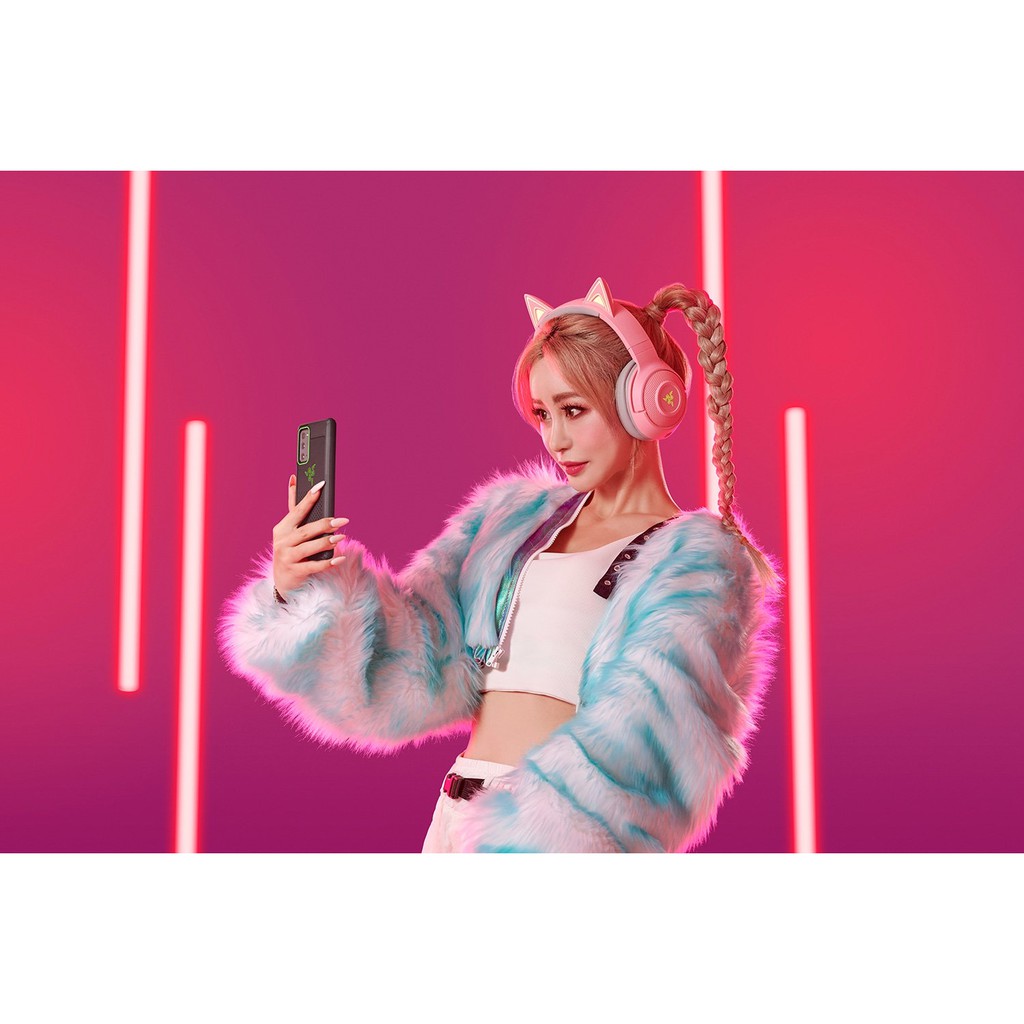 -  -  Tai nghe Razer Kraken BT Kitty Edition - Quartz - Chính Hãng Việt Nam - Mới 100%