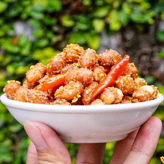 Đậu phộng rang tỏi ớt