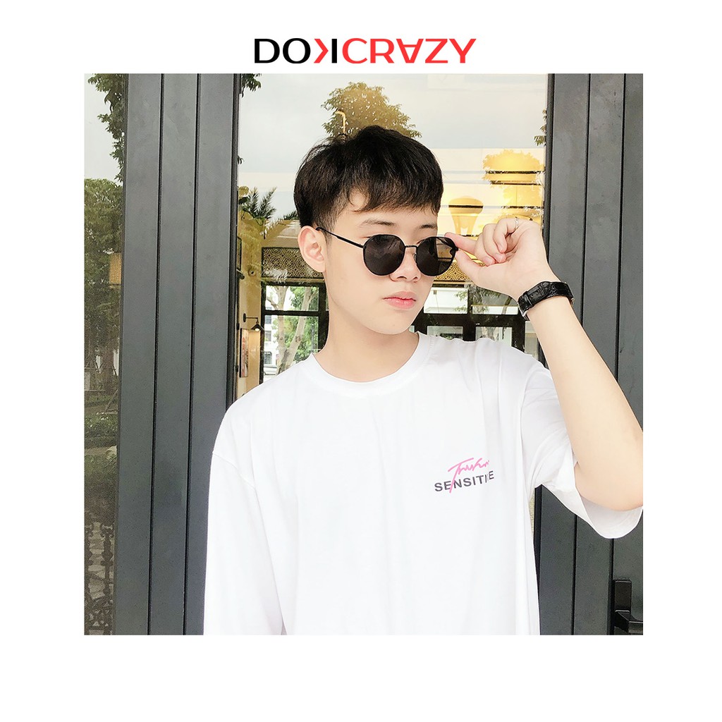 Kính mát dáng tròn nam nữ gọng kim loại OLIVIA local brand DOKCRAZY mắt râm phong cách thời trang đường phố cá tính | BigBuy360 - bigbuy360.vn