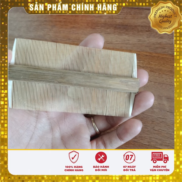 Lược tre dày chải gàu, chải chấy