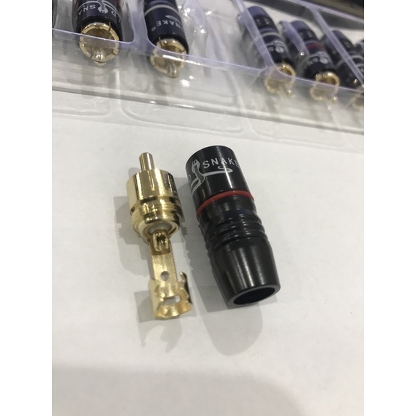 Đầu Jack AV Hàn GOLD SNAKE loại Đực Đầu Đồng Chính Hãng