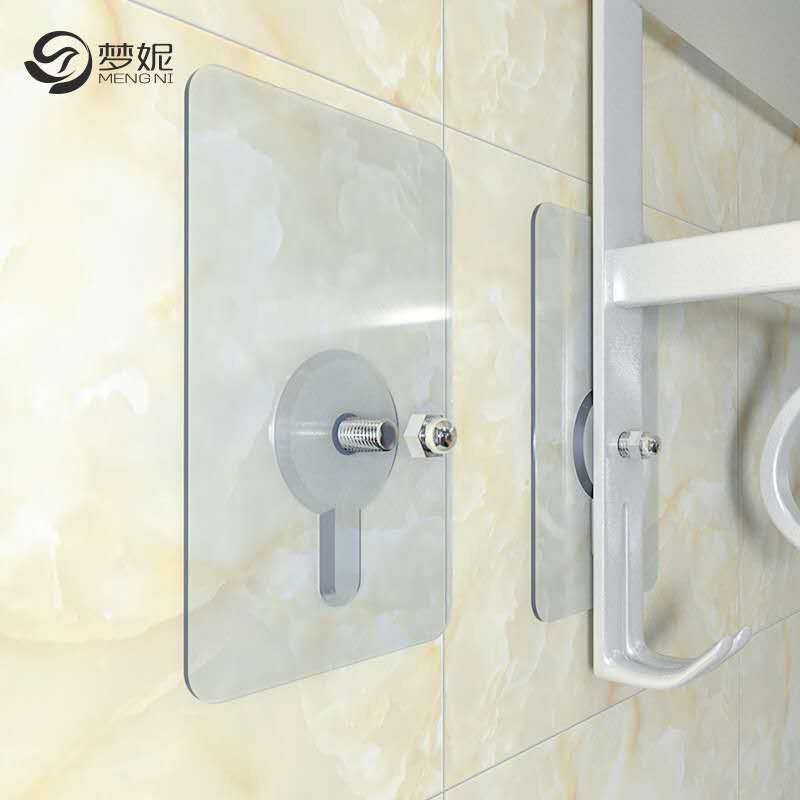 Miếng Dán Tường Kèm Ốc Vít Chịu Lực 10kg Không Cần Khoan Tường