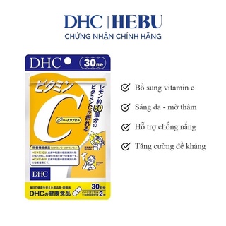 Viên uống DHC bổ sung Vitamin C Nhật Bản 60v/gói