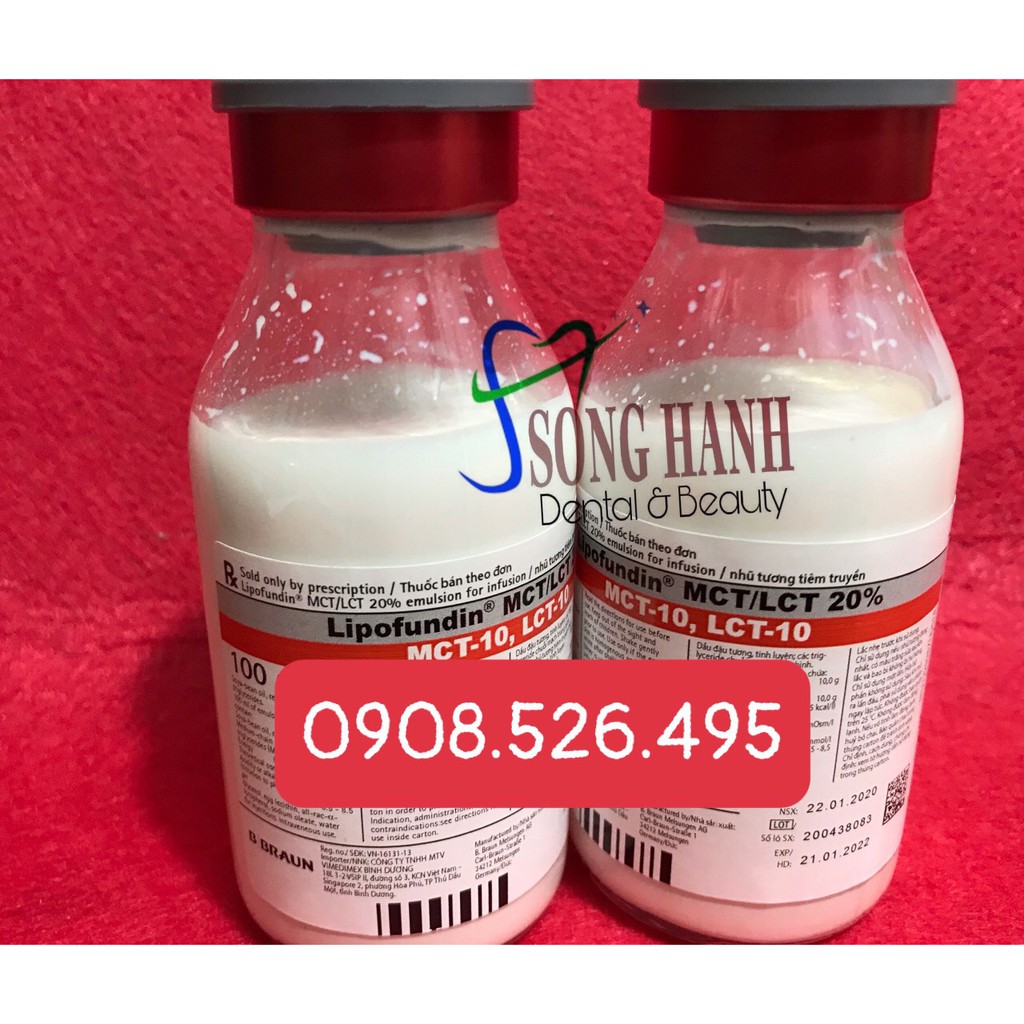 Nhủ dịch lipid 20% 100ml