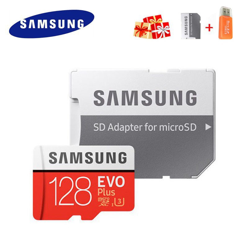 Thẻ Nhớ Samsung Evo Plus 32gb / 64gb / 128gb / 256gb / 512gb Micro Sdxc C10 U3 Micro