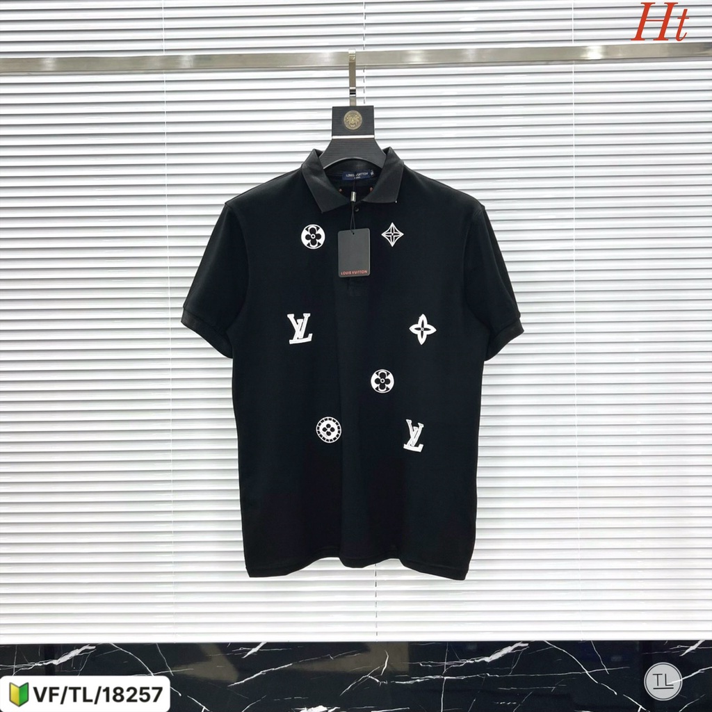 [Sẵn hàng] Áo POLO Nam IN  họa tiêt d đẹp Chất Cotton In Hình Siêu Xịn