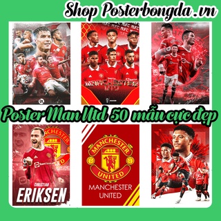 Poster Manchester United Dán Tường Cực Đẹp, Poster Bóng Đá Có In Theo Yêu Cầu
