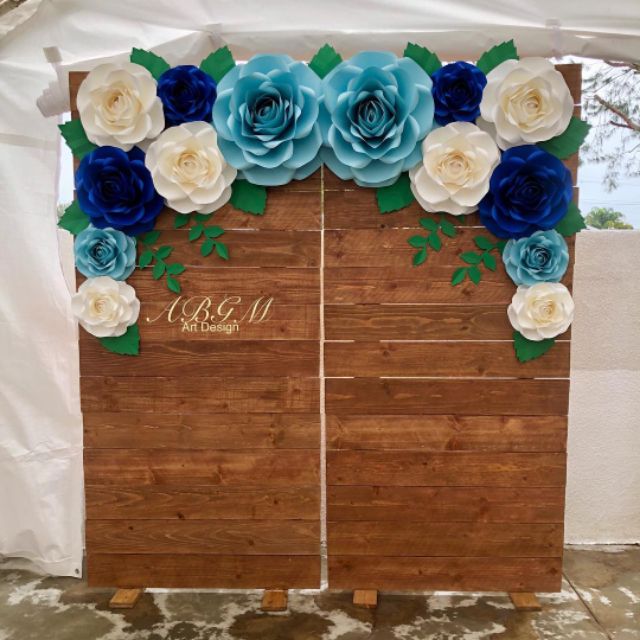 Combo giấy làm hoa như hình