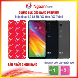 Cường lực dẻo nano cho điện thoại lg g7 fit / g7 one / g7 thinq - ngoan store