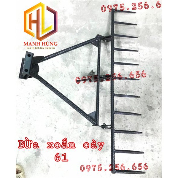 Bừa Xoắn 61 máy cày phụ tùng máy cày