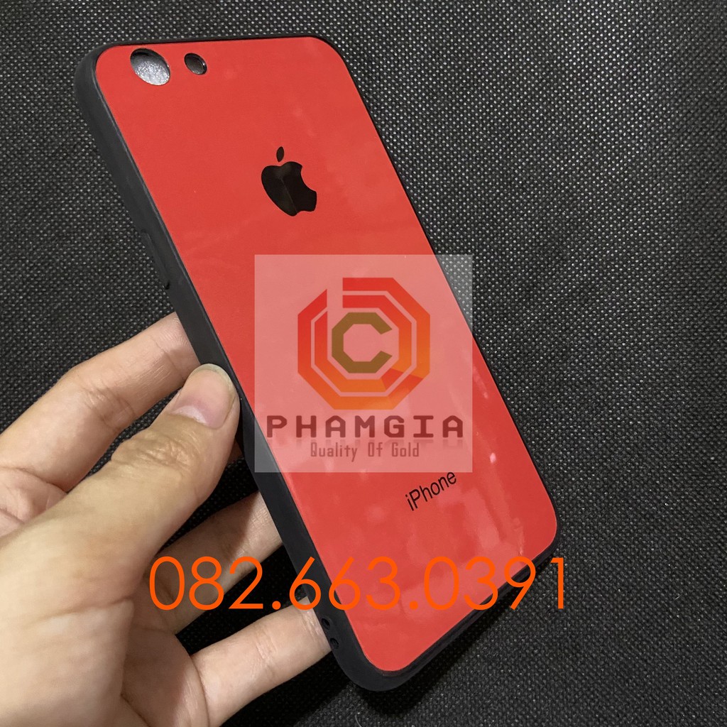 Ốp lưng giả iphone cho OPPO F1S/A59/F3/F3 PLUS/A83 mặt lưng bóng