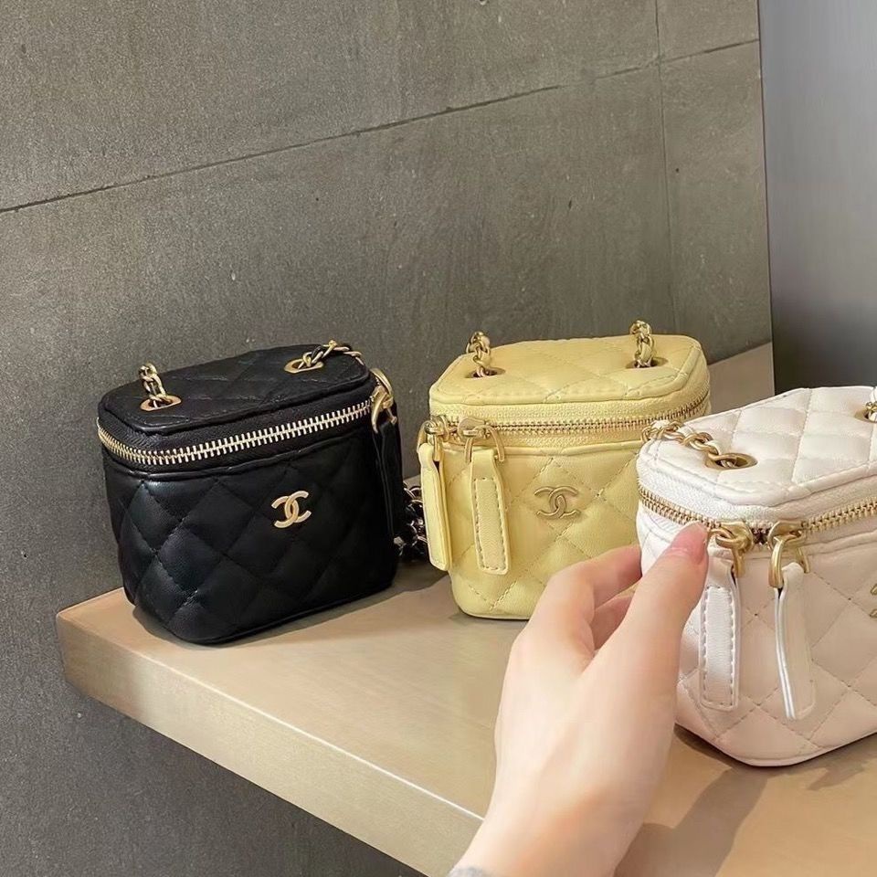 Túi Đeo Chéo Mini Phối Dây Xích Phong Cách honglingge xiaoxiangfeng Thời Trang Dành Cho Nữ
