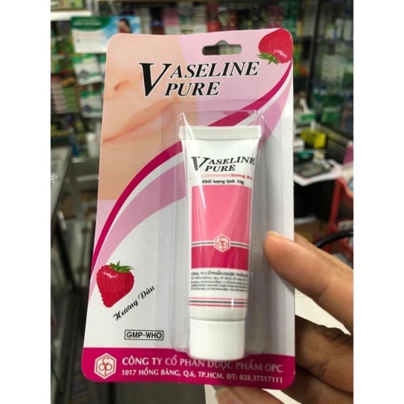 Vaselin pure dưỡng môi, chống nứt nẻ da