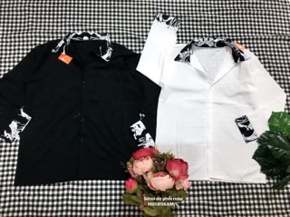 Áo sơmi DE phối màu (HS)