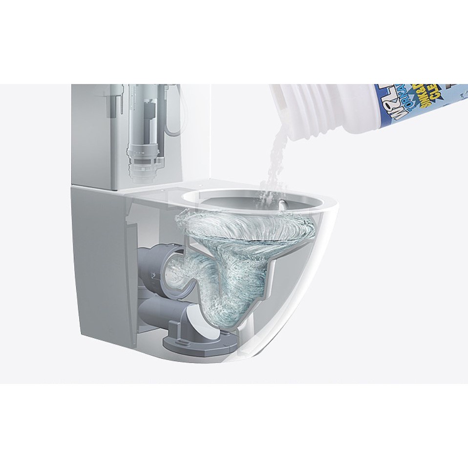 Chai Bột Thông Cống Nghẹt, Bồn Rửa Chén, Ống thoát nước, Thông Toilet GALA HOME
