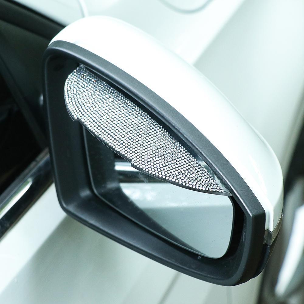 Miếng Dán Màu Xanh Lá / Đỏ Chuyên Dụng Cho Gương Chiếu Hậu Xe Hơi