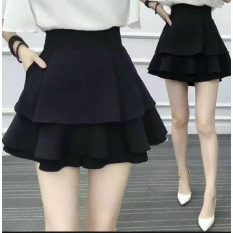CHÂN VÁY 2 TẦNG XINH LUNG LINH