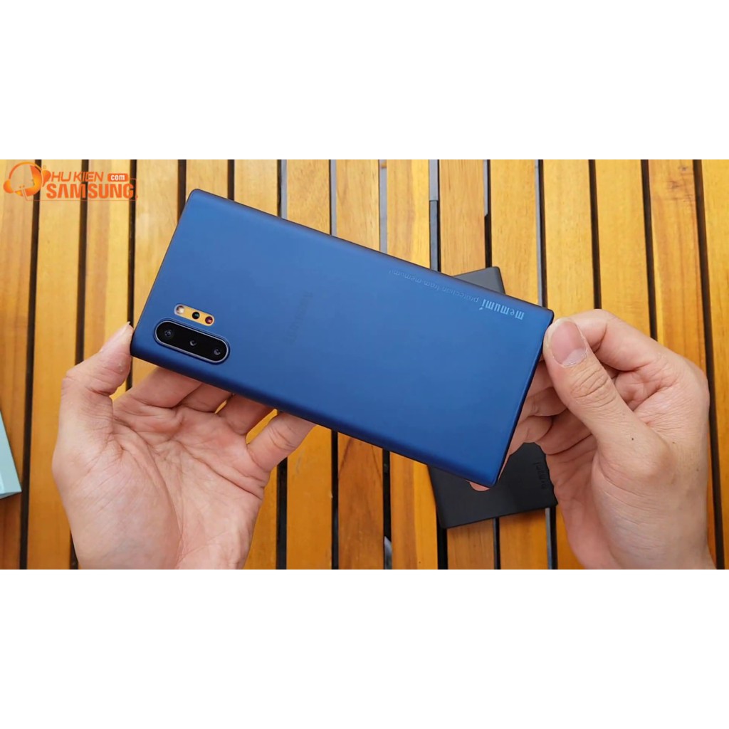 Ốp lưng Samsung Note 10 Plus/ Note 10 Pro Hiệu Memumi siêu mỏng 0.3mm chính hãng