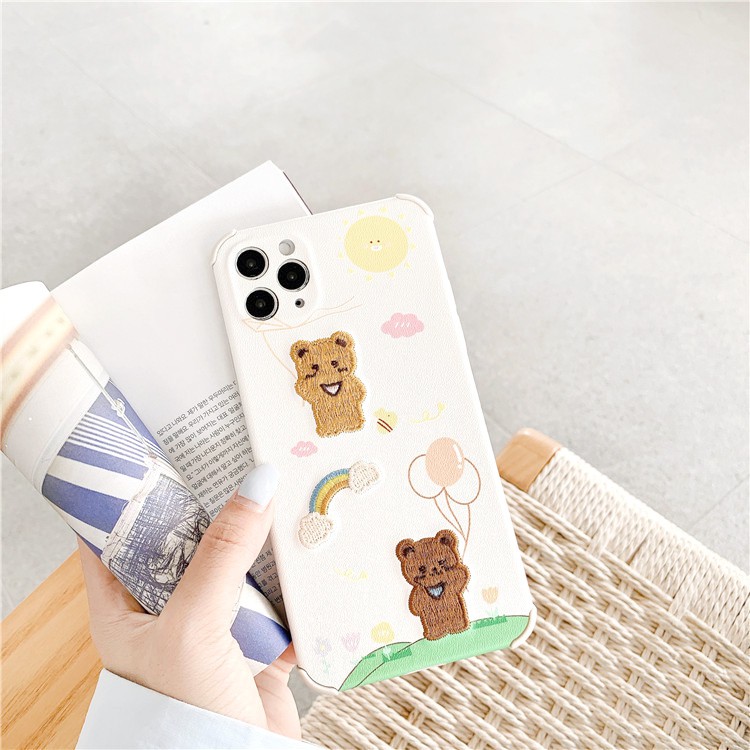 Ốp lưng iphone Lovely Good thêu viền chống va đập 5/5s/6/6plus/6s/6splus/7/7plus/8/8plus/x/xs/11/12/pro/max/plus/promax | BigBuy360 - bigbuy360.vn