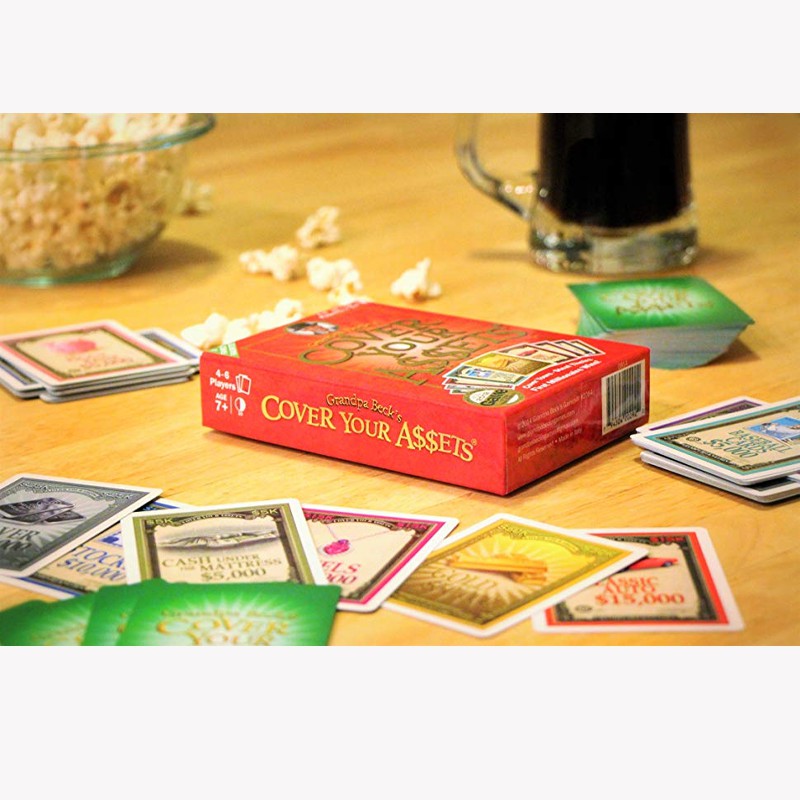 Bộ bài Grandpa Beck’s Cover Your Assets sáng tạo giải trí cho gia đình/bạn bè