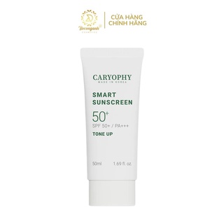 Kem chống nắng Caryophy Smart Sunscreen Tone Up ngừa mụn nâng tông bảo vệ da SPF50+/PA+++ 50ml
