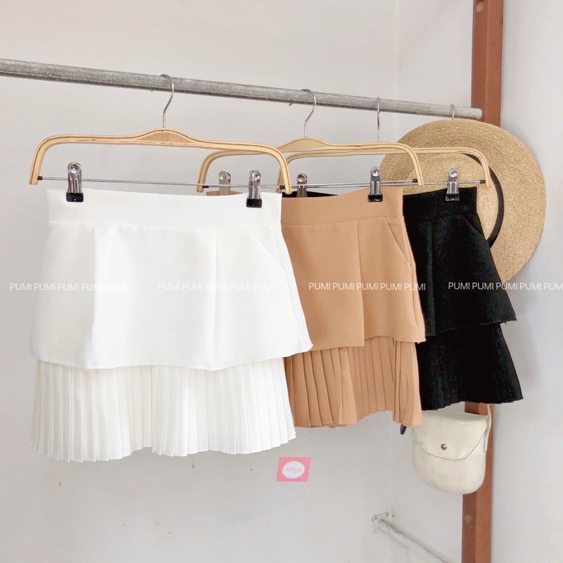 [Mã FAXANH55 giảm 10K đơn 50K] Chân váy tầng ngắn - Pumi | BigBuy360 - bigbuy360.vn