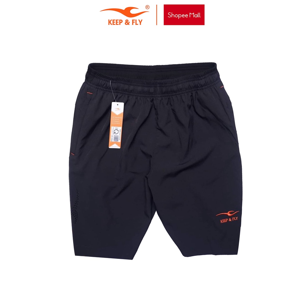 Quần Short Thể Thao KEEPFLY Vintage Vải Si Giãn Cao Cấp, Co Giãn 4 Chiều, Siêu Nhẹ, Thấm Hút Mồ Hôi Tốt