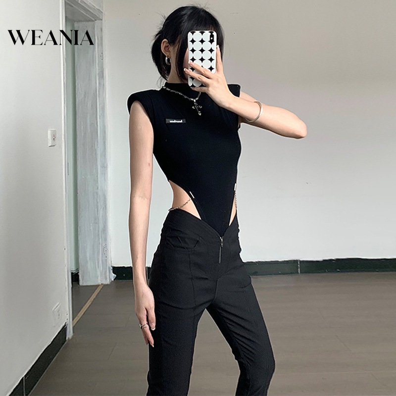 Bodysuit Không Tay Quyến Rũ Thời Trang Dành Cho Nữ