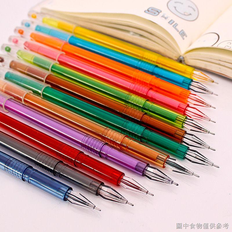 Bút Gel Kim Cương 12 Màu Sắc Tươi Sáng Cho Học Sinh