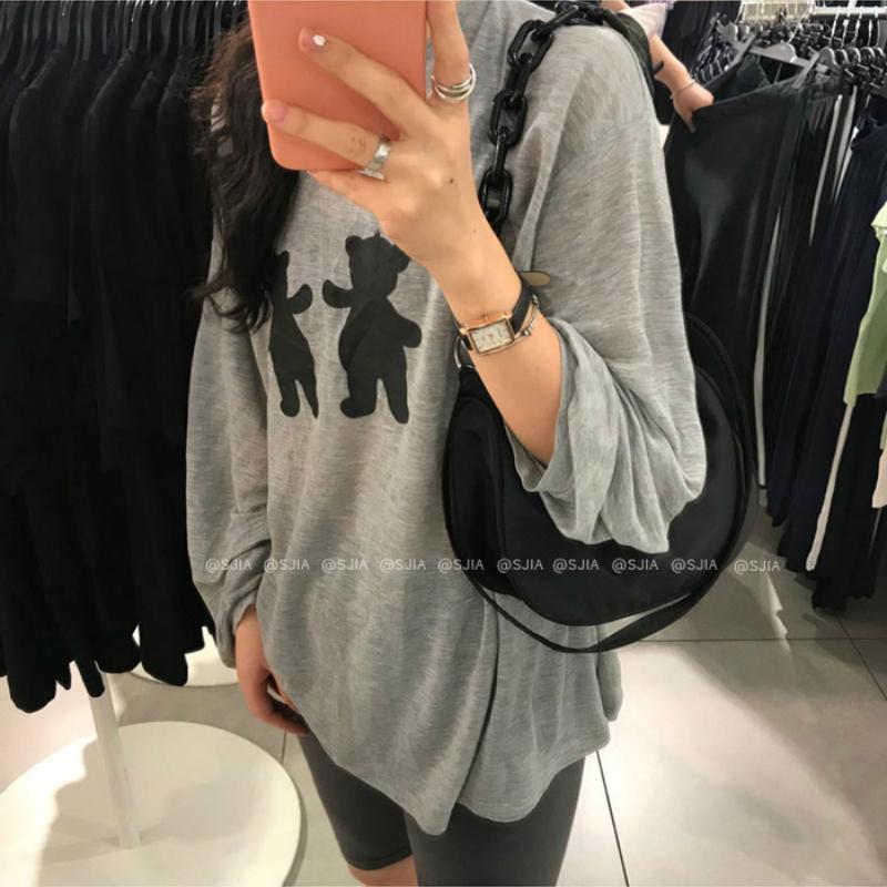 Xiaozhainv Túi đeo chéo dây xích phong cách Hàn Quốc trẻ trung sành điệu cho nữ