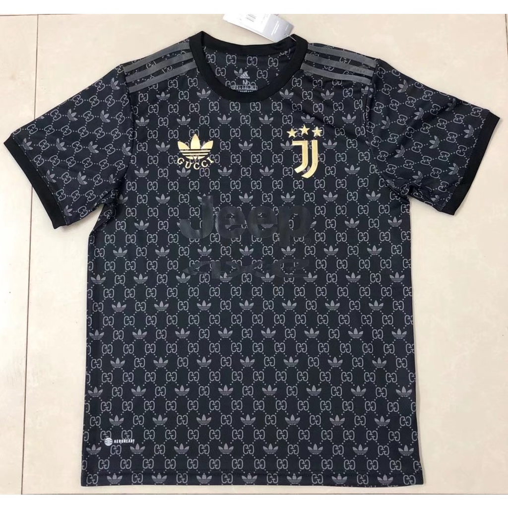 Áo Bóng Đá Ngắn Tay Đội Juventus Gucci 22 23 Chất Lượng Cao